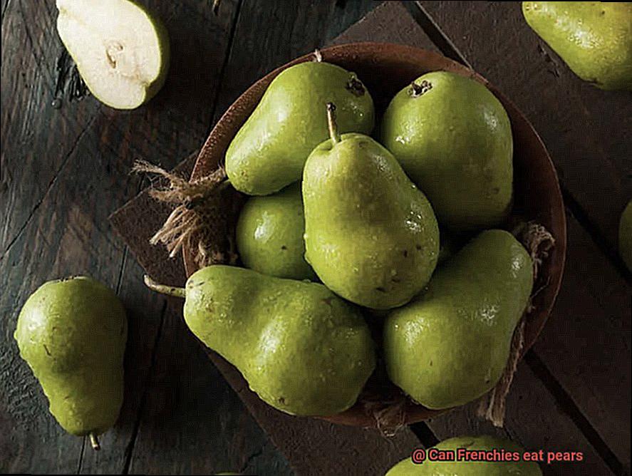 Can Frenchies eat pears-2